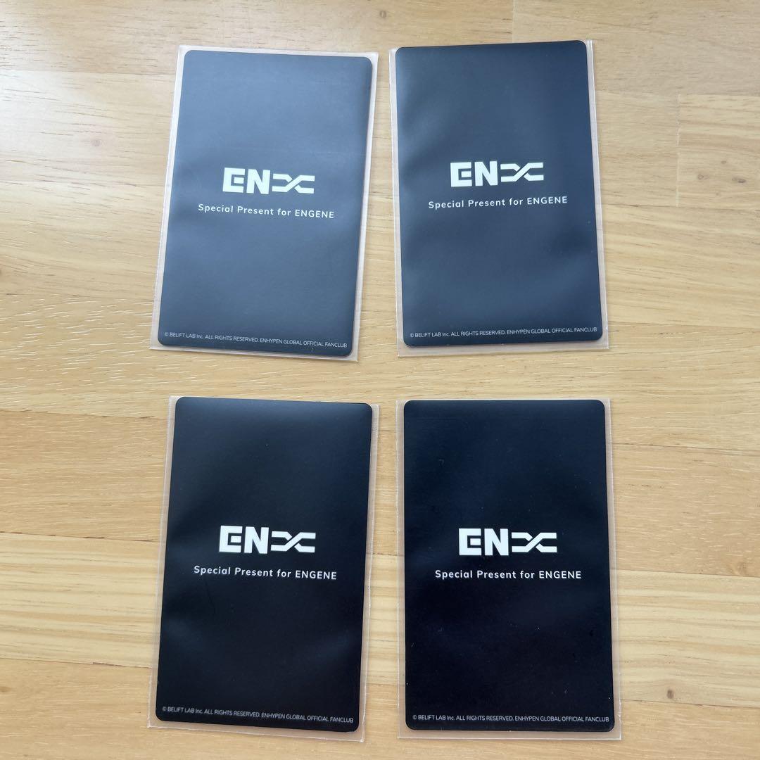 enhypen jay fc限定トレカ4枚セット