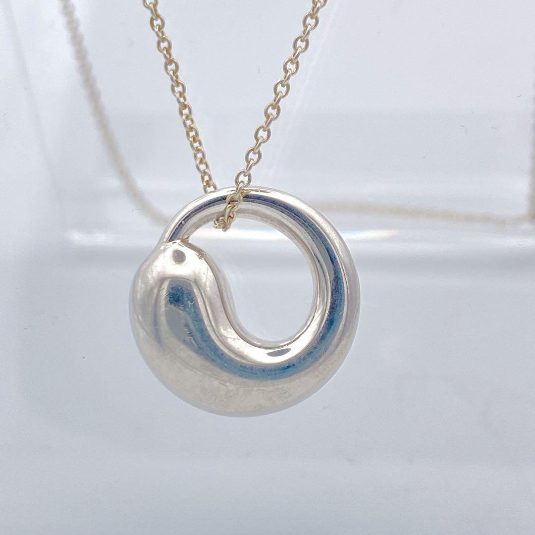 Tiffany&Co. ティファニー エターナルサークル ネックレス シルバー