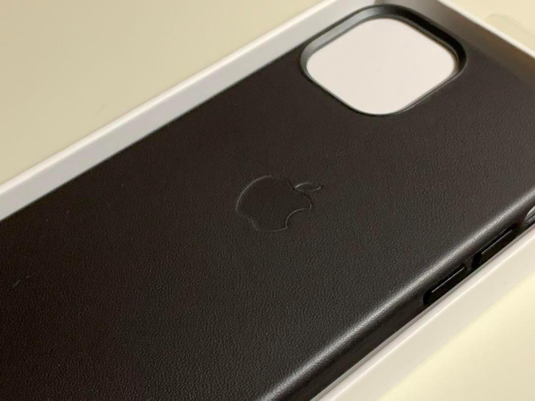 【新品】純正 iPhone 12 Pro Max レザーケース・ブラック アップル(Apple) MHKM3FE/A MagSafe対応 iPhone 12 Pro Max