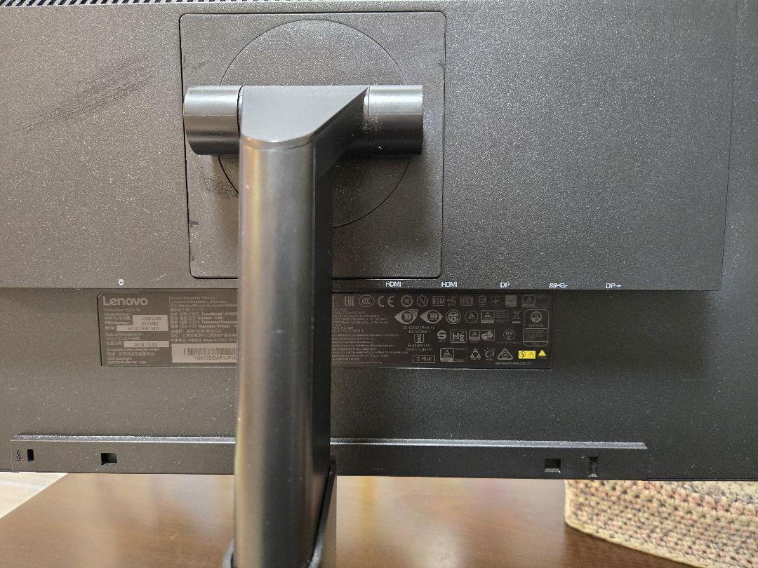 Lenovo ThinkVision P27h-10 27インチ 液晶モニター