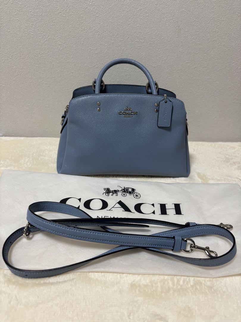 COACHコーチ⭐︎フルトン サッチェル⭐︎2way ショルダーバッグ ハンドバッグ Coach コーチ 2WAY ショルダー ミニサッチェル 関税送料込