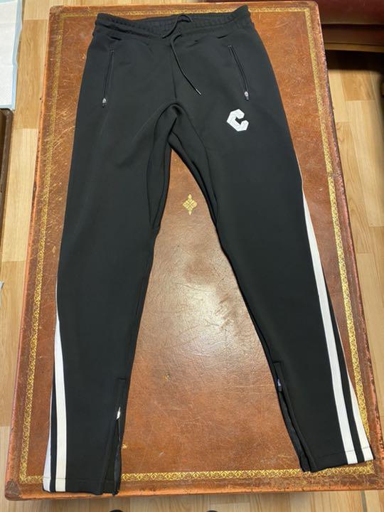 cronos クロノス MODE CURVE STRIPE PANTS - メルカリ