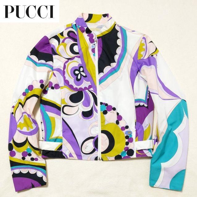 エミリオプッチ EMILIO PUCCI ★フロントジップジャケット ブルゾン