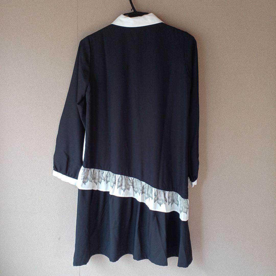 BORTSPRUNGT. 猫ワンピース新品タグ付き あたしはご主人様似なのにゃ♡【bortsprungt】おめかし猫