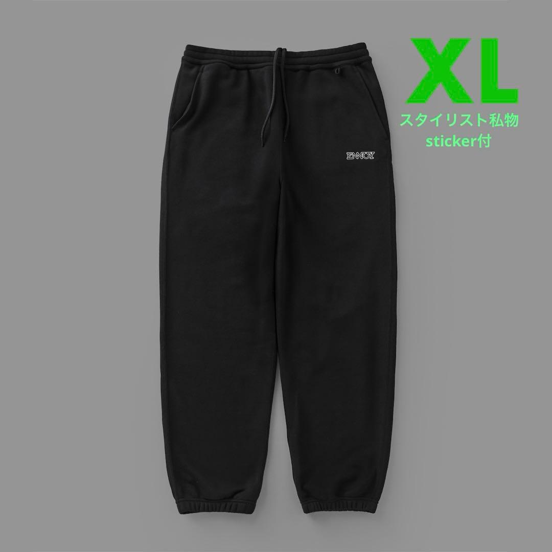 新品 ennoy スウェットパンツ ステッカー付き XL