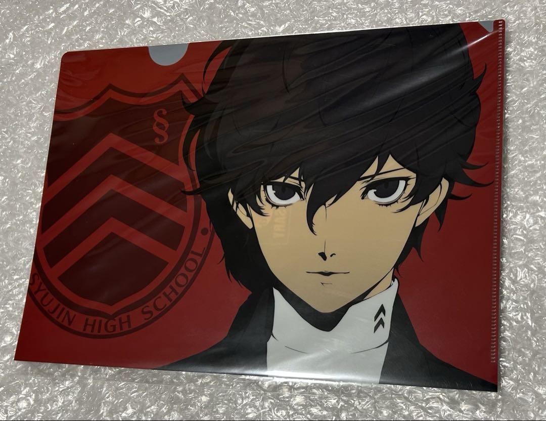ペルソナ5 週刊ファミ通当選品 ジョーカー　Ａ−４クリアファイル 主人公 雨宮蓮 ペルソナ5 週刊ファミ通 当選品 ジョーカー A4クリアファイル