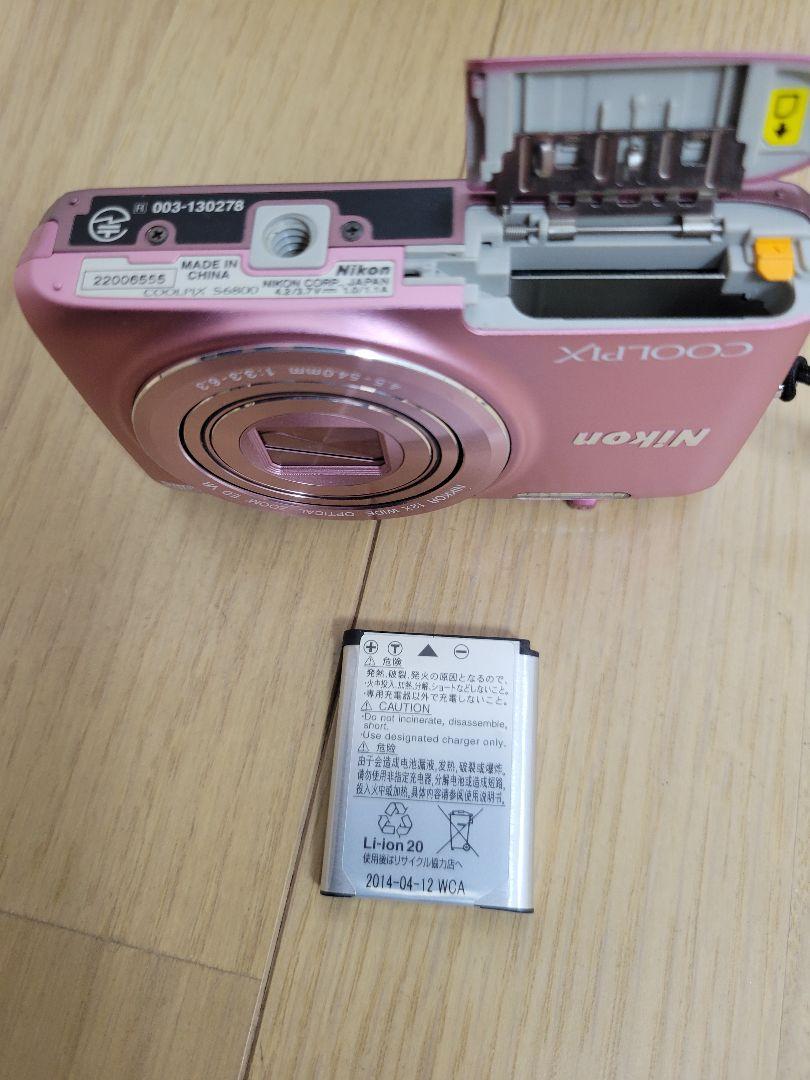 Nikon COOLPIX S6800 ピンク　1602万画素