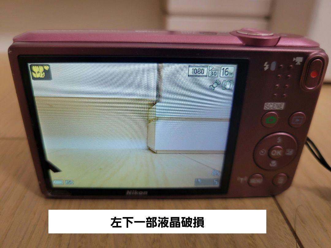Nikon COOLPIX S6800 ピンク　1602万画素
