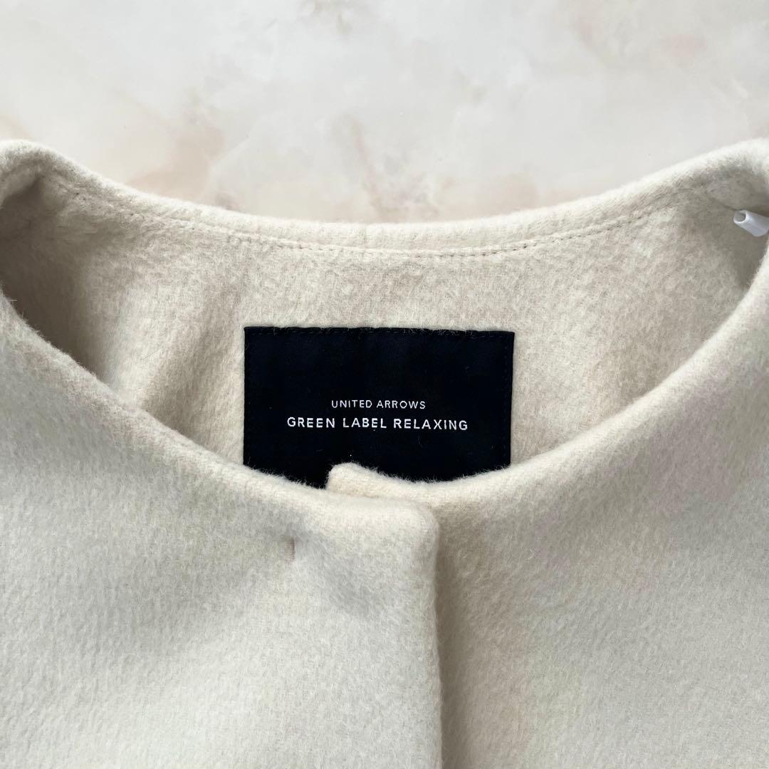 アンゴラカシミヤ混 ショートビーバーノー