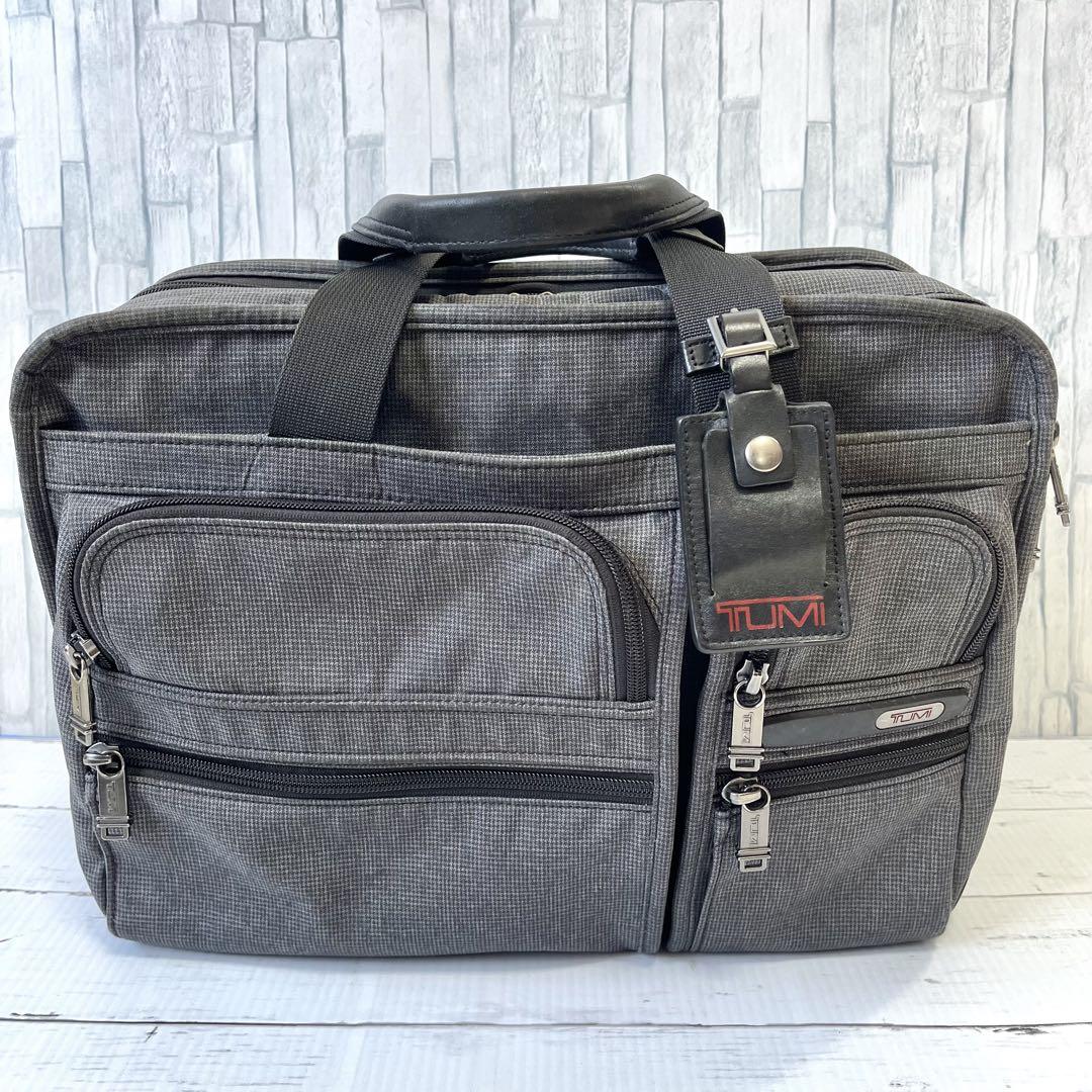 TUMI ビジネスバック エクスパンダブル オーガナイザー A4 拡張