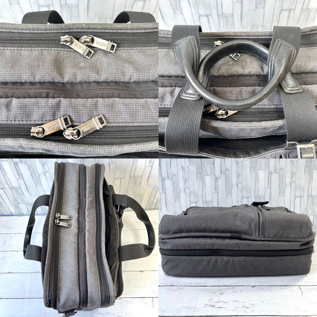 TUMI ビジネスバック エクスパンダブル オーガナイザー A4 拡張