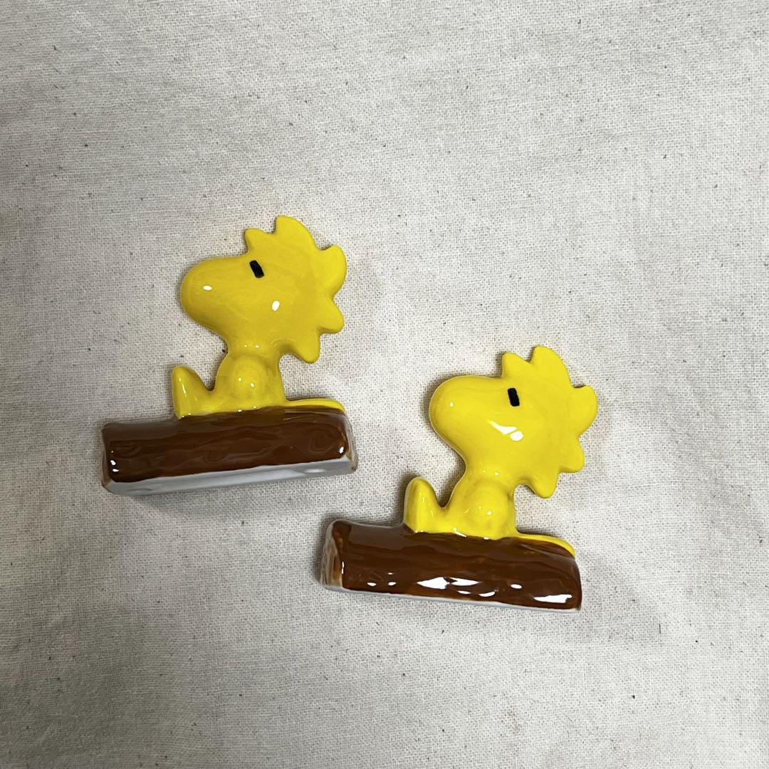 未使用 PEANUTS ウッドストック 箸置き セット