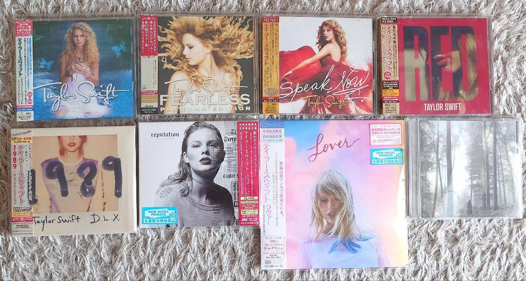 taylor swift アルバム　セット　テイラースウィフト Taylor Swift（テイラー・スウィフト）、来日公演記念して最新
