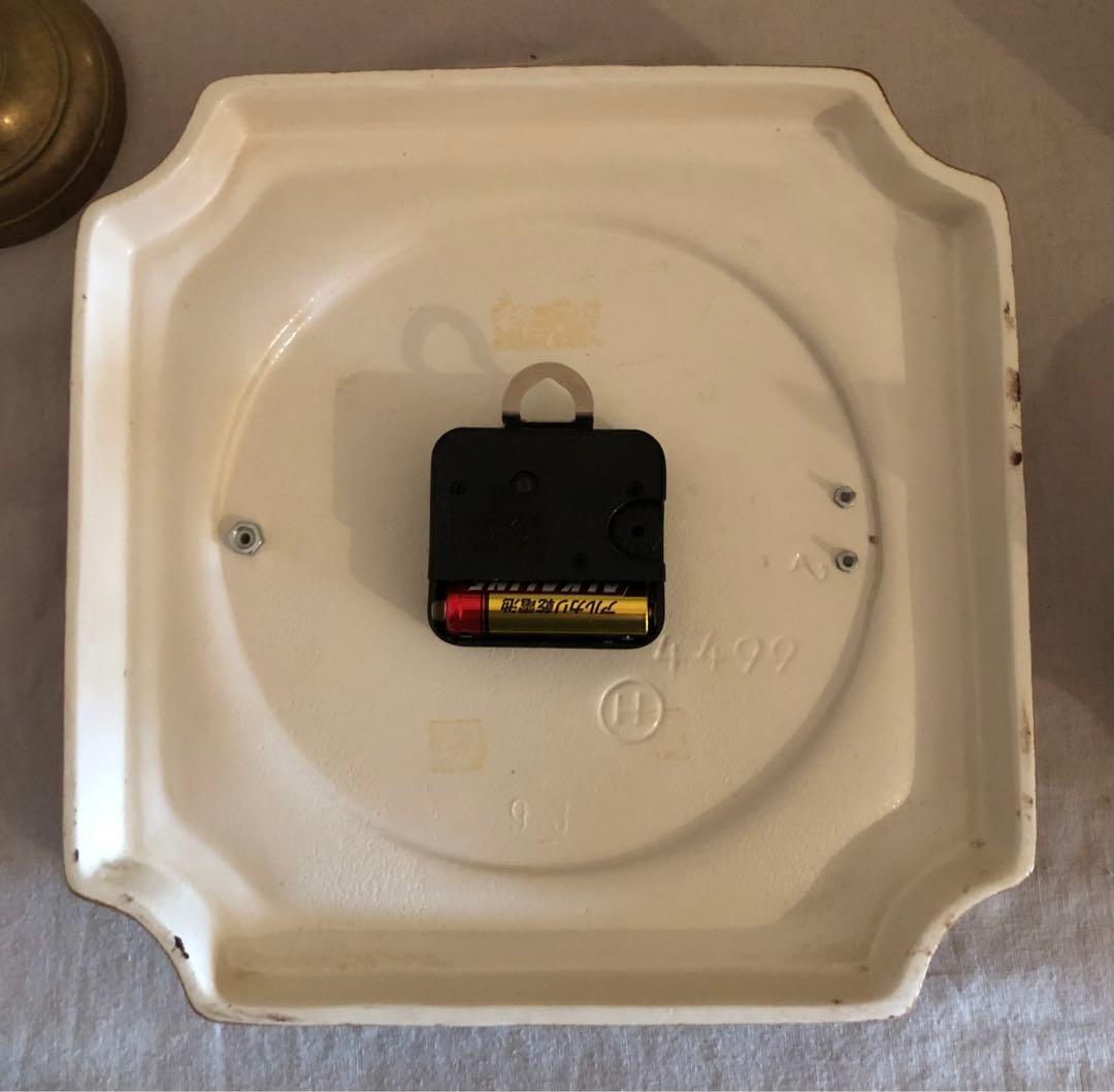 陶器の掛け時計