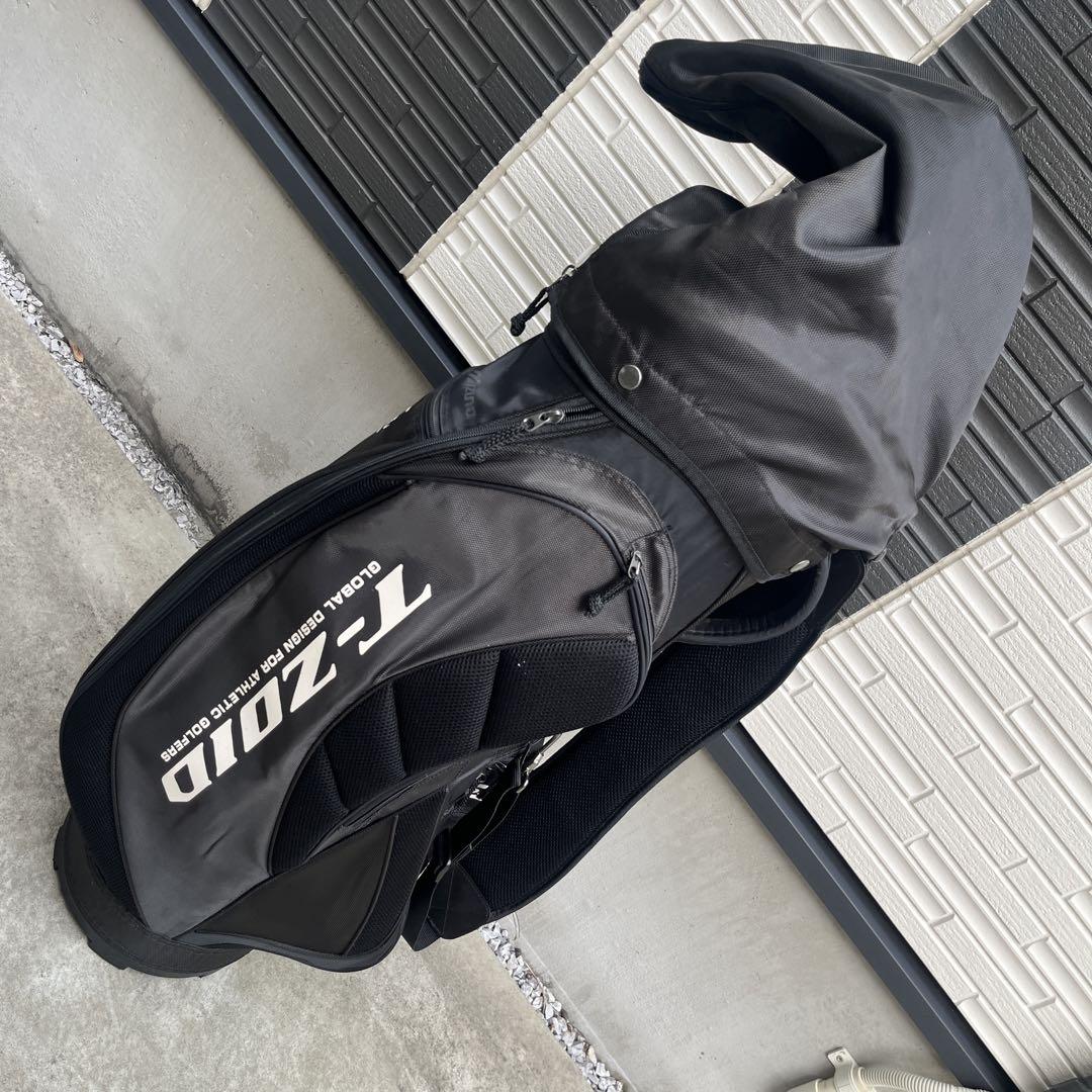 ちゅけさん専用　Mizuno T-ZOID ゴルフバッグ ブラック/グリーン Amazon | MIZUNO(ミズノ) T-ZOID キャディバッグ ブラック