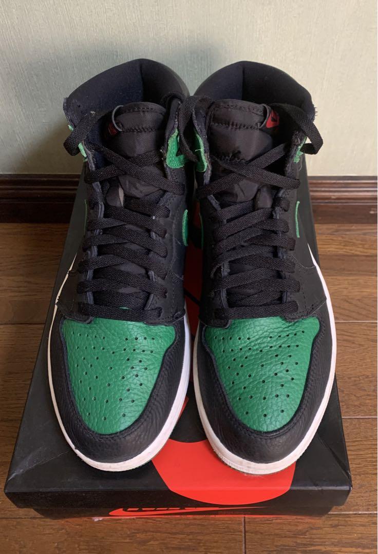 【爆売りセール開催中！】 JORDAN1 AIR NIKE pinegreen パイングリーン 27cm シューズ(男性用)