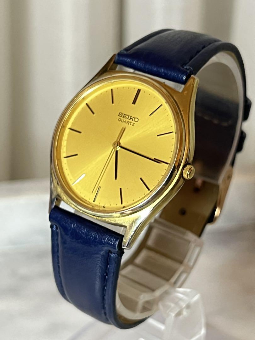 【電池交換済み】 SEIKO QUARTZ GOLD セイコー vintage