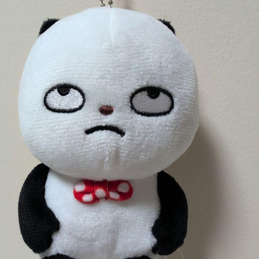 ごきげんぱんだ カバンに付けられるぬいぐるみ