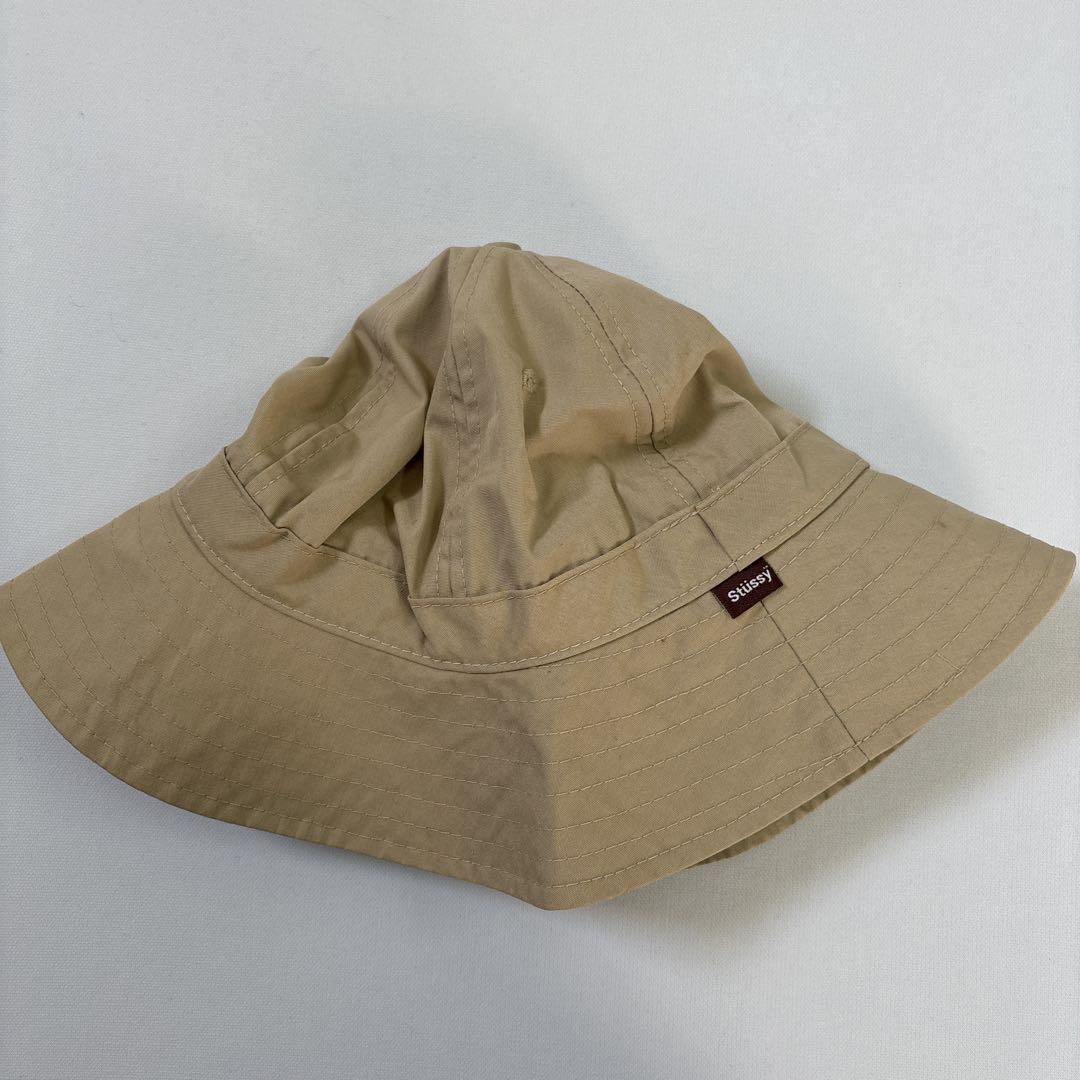 00s old stussy サファリハット バケットハット 帽子 古着