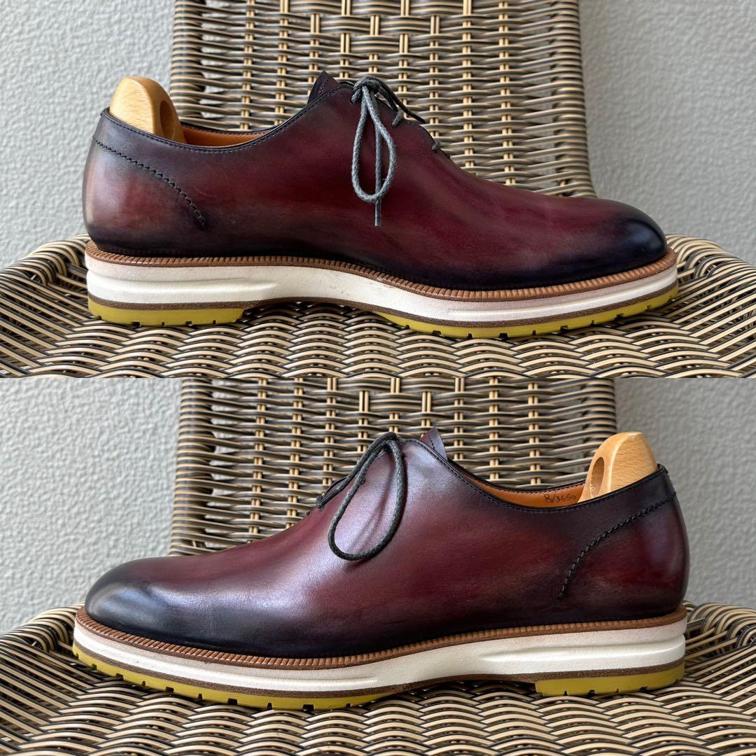 定価32万 ベルルッティ アレッシオ パティーヌレザー シューズ サン