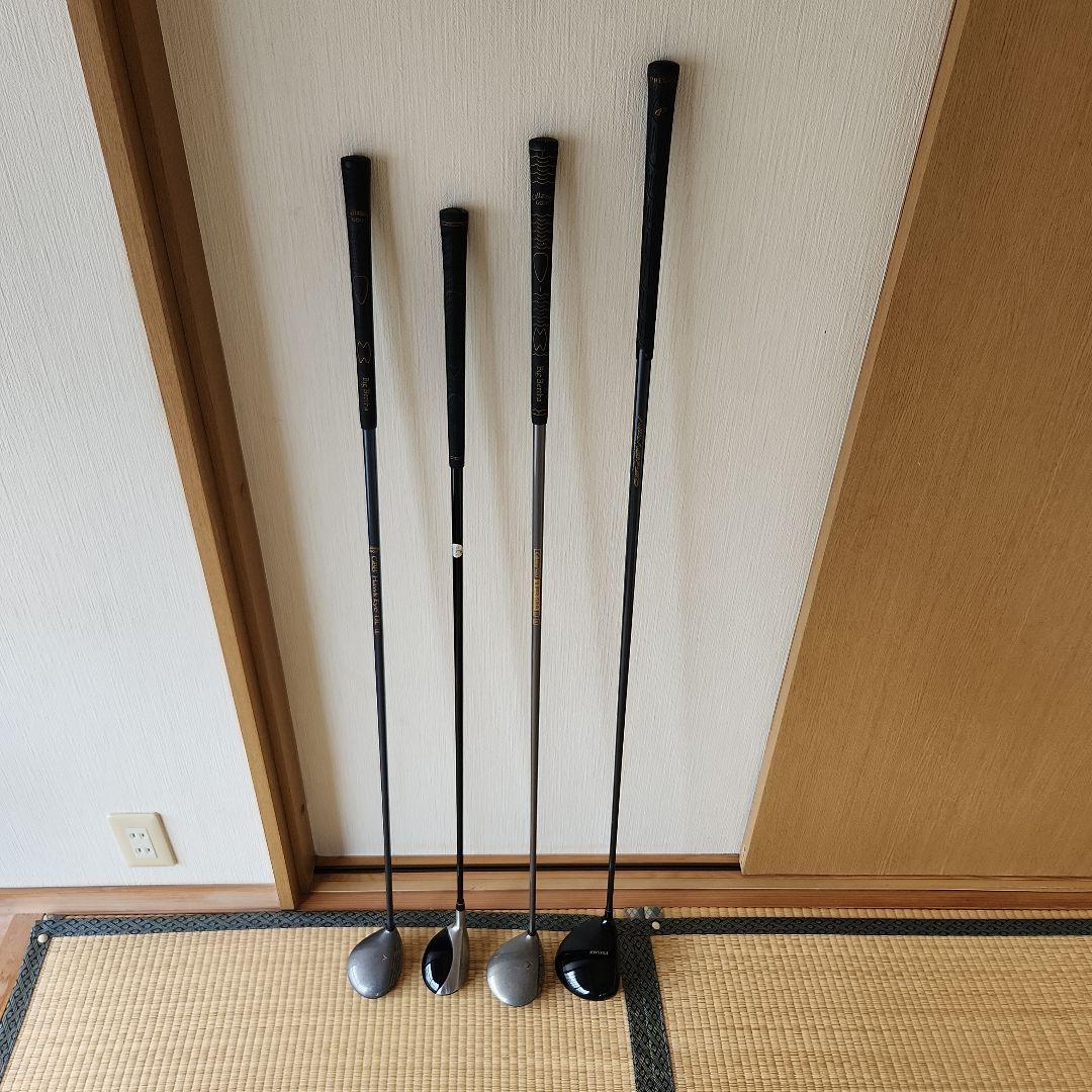 【初心者・練習用】ゴルフクラブ13本セット＋キャディバッグ付き（右利き・メンズ）