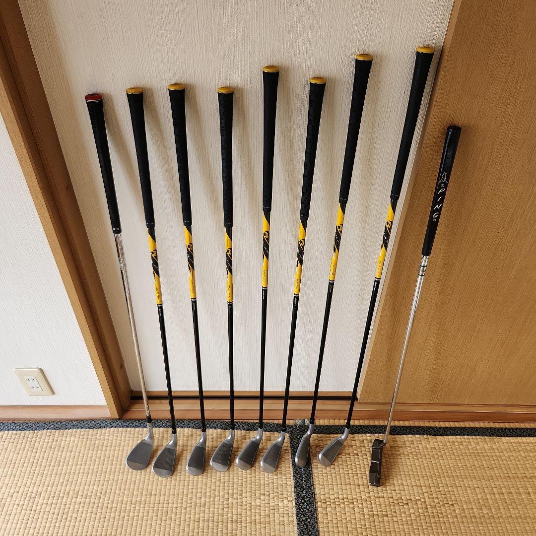 【初心者・練習用】ゴルフクラブ13本セット＋キャディバッグ付き（右利き・メンズ）
