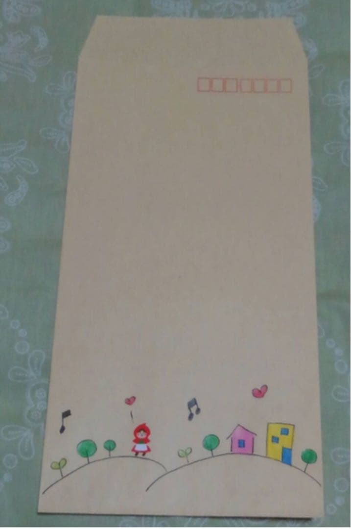 手書き封筒 定形郵便封筒 10枚セット メルカリ