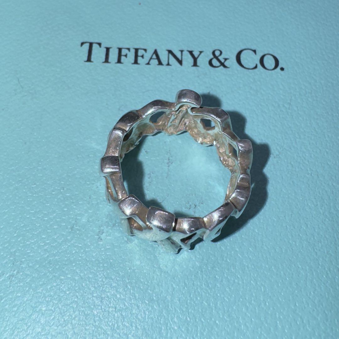 TIFFANY＆Co ティファニー パロマピカソ ラブ＆キス リング  約6号 TIFFANY ティファニー パロマピカソ ラブキスリング 6号 SV925