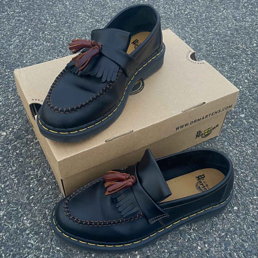 Dr. Martens ADRIAN ブラック タッセルローファー 28.0