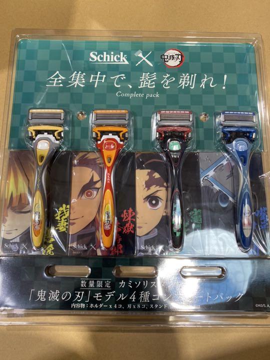 割引卸し売り シック鬼滅の刃コラボハイドロ 剃刀 全集中で、髭を剃れ から厳選した Schick 『鬼滅の刃』 髭剃り 8セットまとめ売り 日用品/生活雑貨