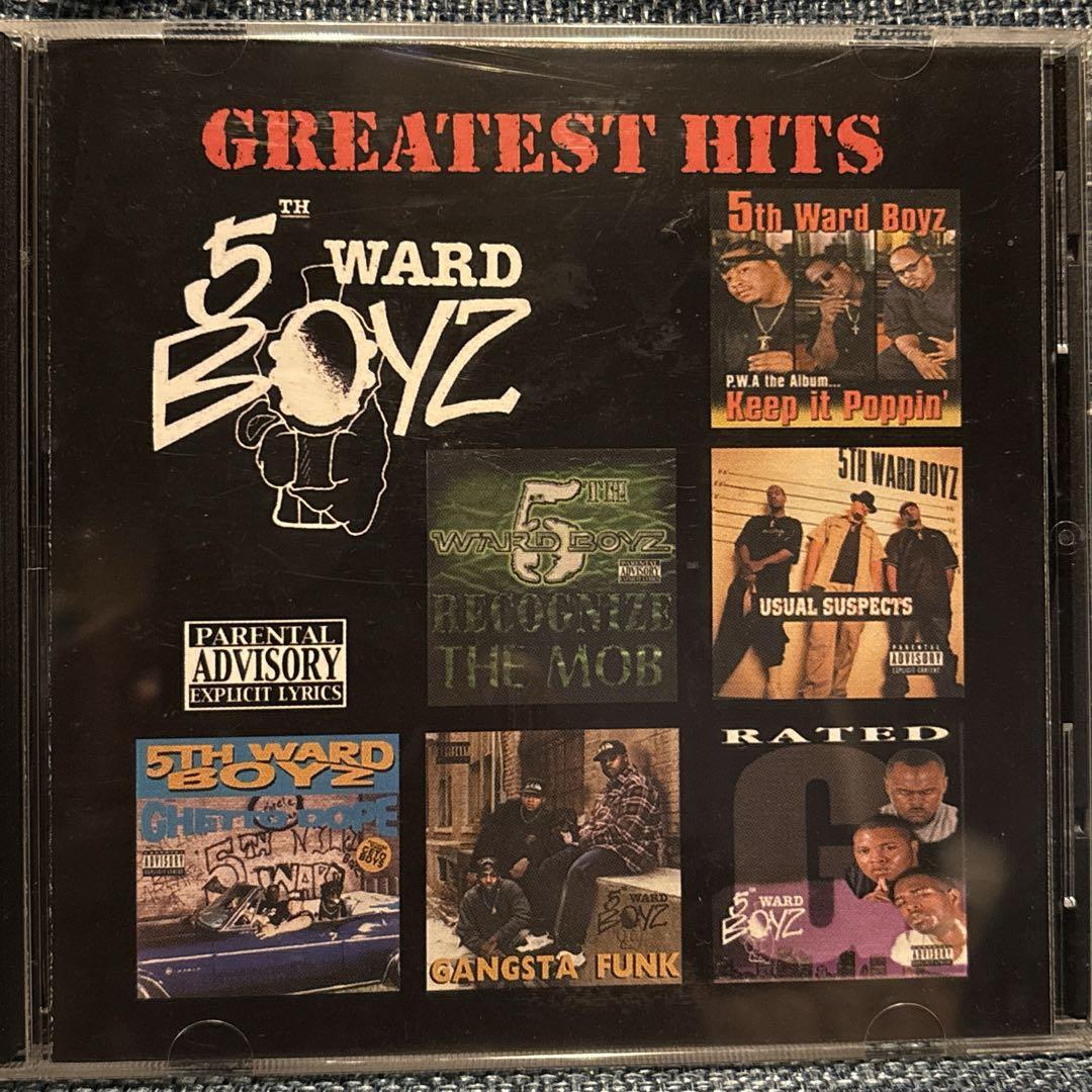 洋楽 G-RAP 5TH WARD 5TH WARD BOYZ GREATEST HITS CD g-rap - メルカリ