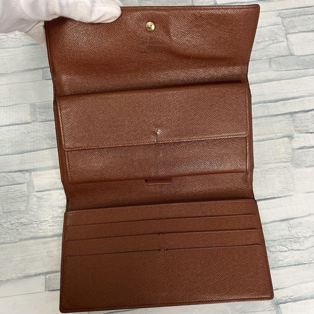 極美品　50 LOUIS VUITTON ルイヴィトン　長財布　三つ折り財布