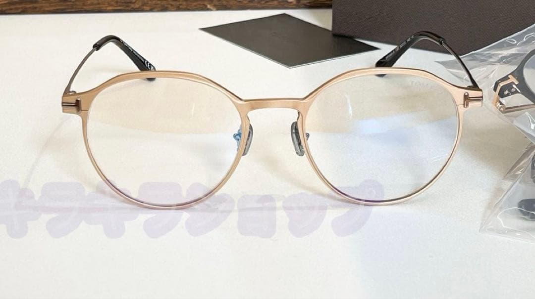 未使用 TOM FORDトムフォードTF5866-Bメガネ サングラス