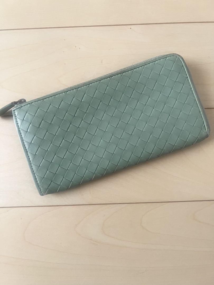 BOTTEGA VENETA ボッテガヴェネタ　長財布 ターコイズブルー