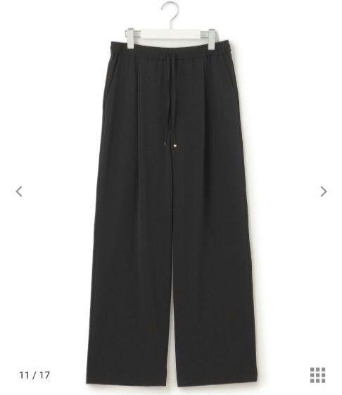 ドロスト ワイドパンツ