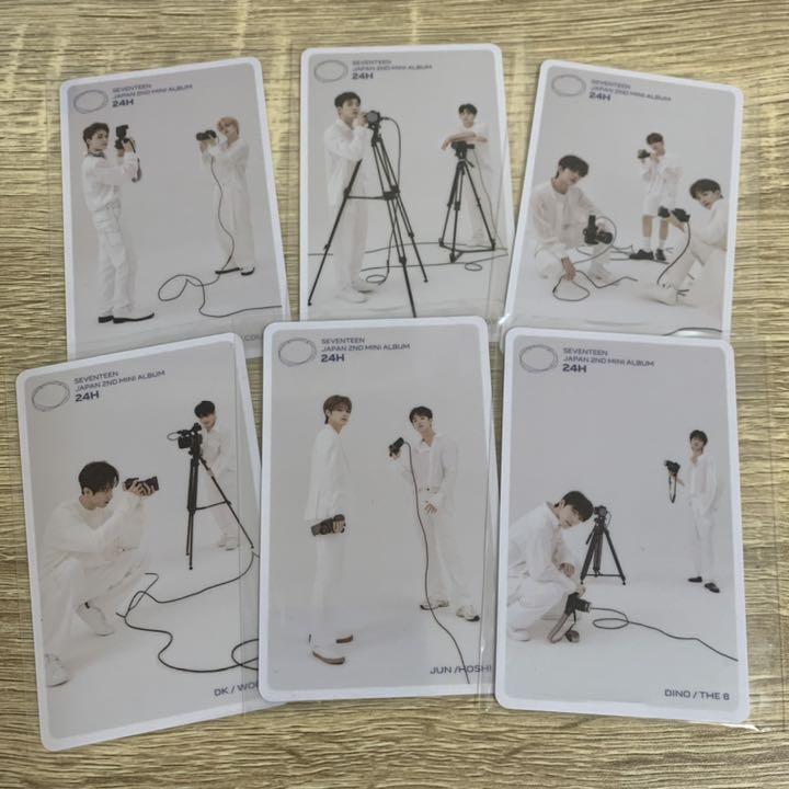 seventeen 24h 通常盤 トレカ コンプリート コンプ