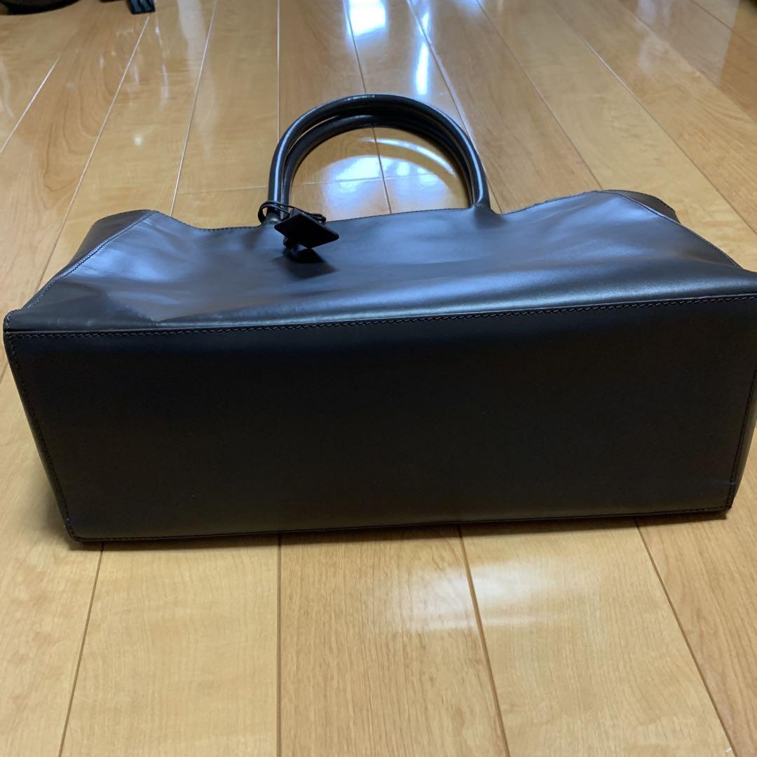 ムラ ビジネストートバッグ ダークブラウン ほぼ新品