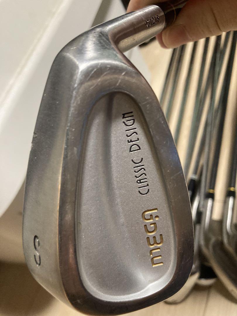 MEGA GOLF ゴルフクラブ・キャディバッグ　フルセット　アイアン初心者向け
