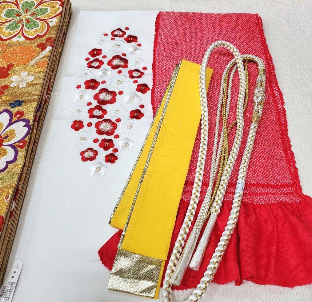 専用です～水色花の丸振袖フルセット
