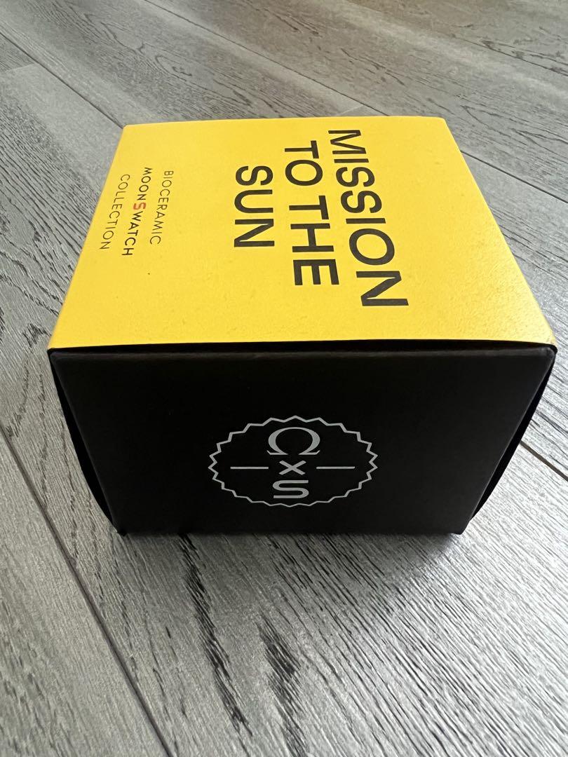 新品　スウォッチオメガ　mission to the sun