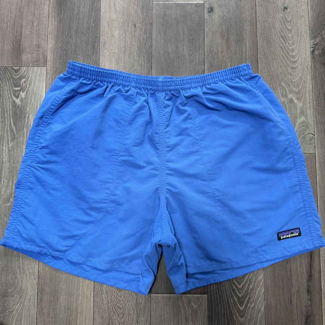 patagonia 22年製 バギーズショーツ ブルー 5inch 青 ナイロン