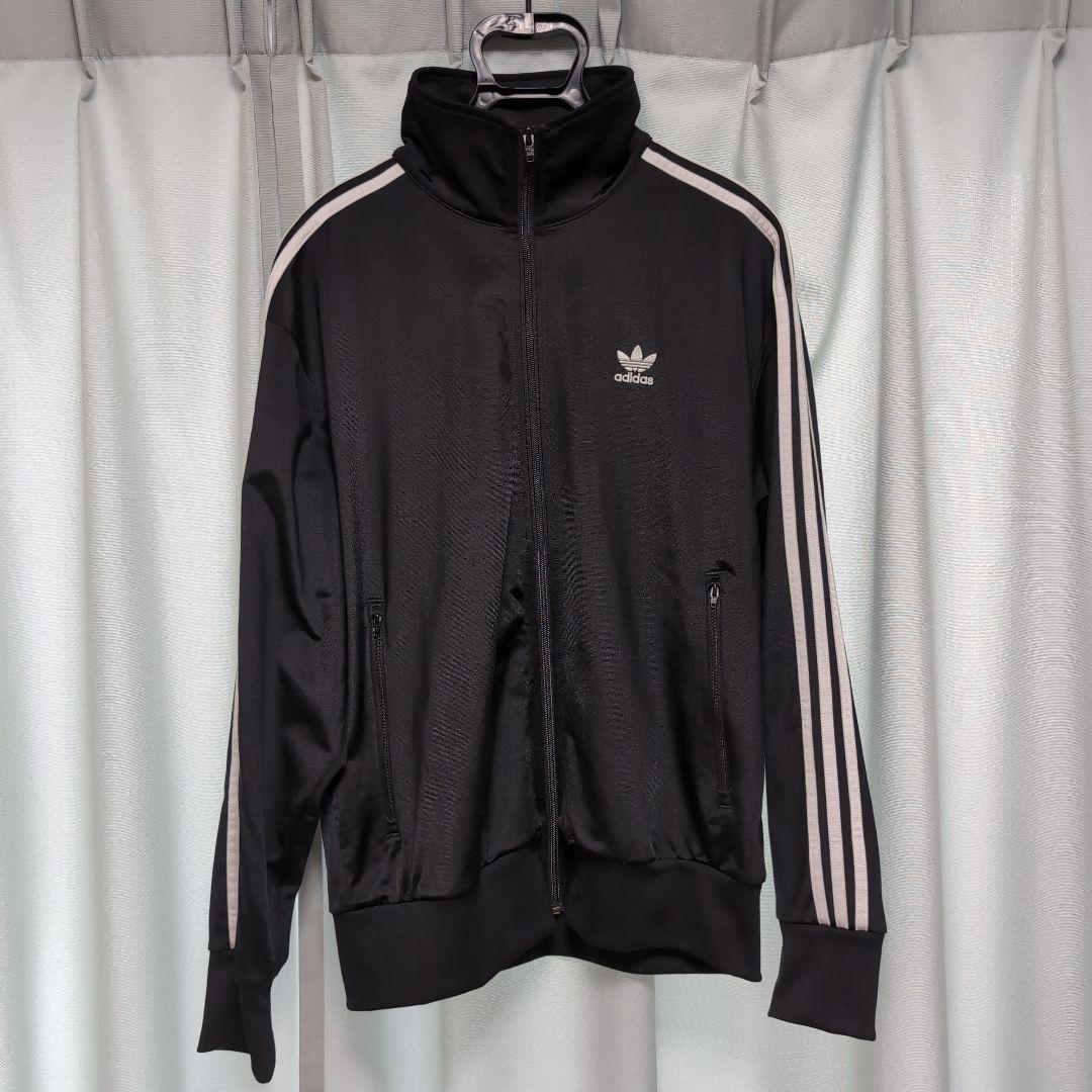 専用 adidas FIREBIRD トラックジャケット ジャージ 黒 2XL