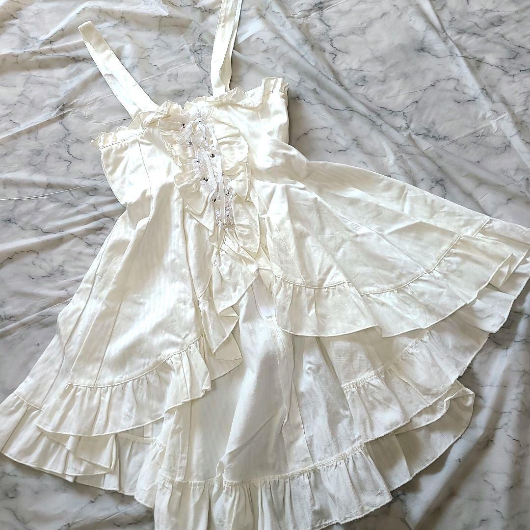【極美品】マーブル　ゴスロリドレス　フィッシュテール　ワンピース