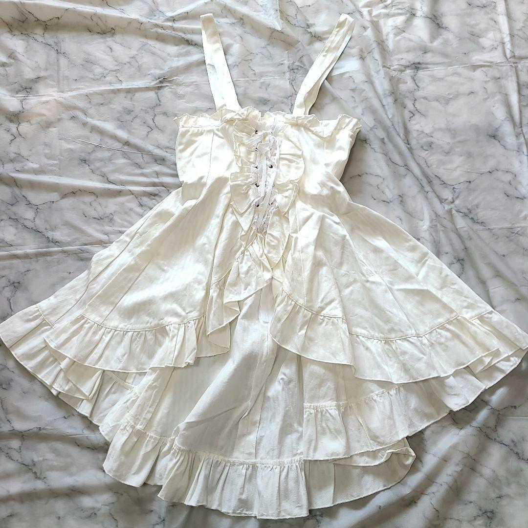 【極美品】マーブル　ゴスロリドレス　フィッシュテール　ワンピース