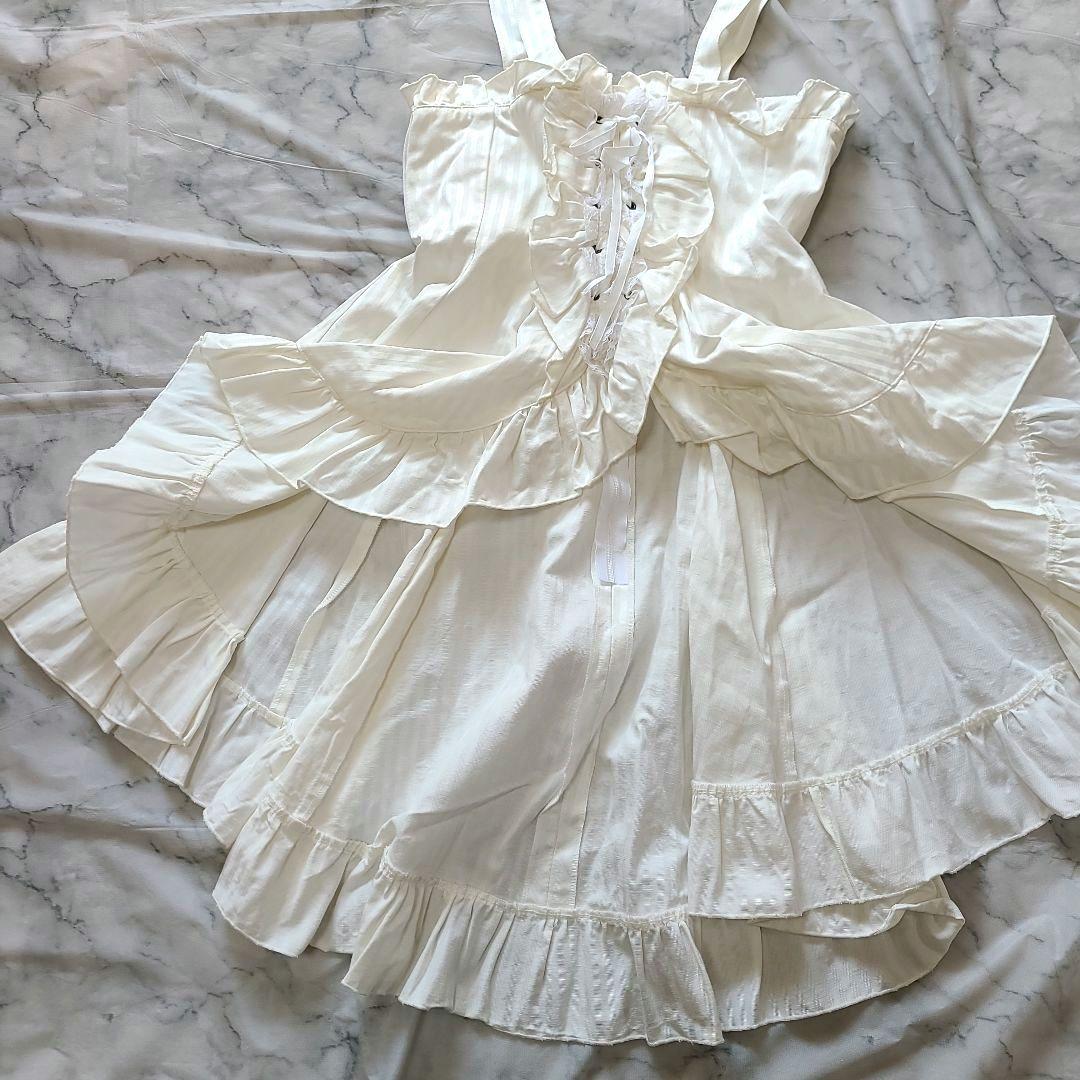 【極美品】マーブル　ゴスロリドレス　フィッシュテール　ワンピース