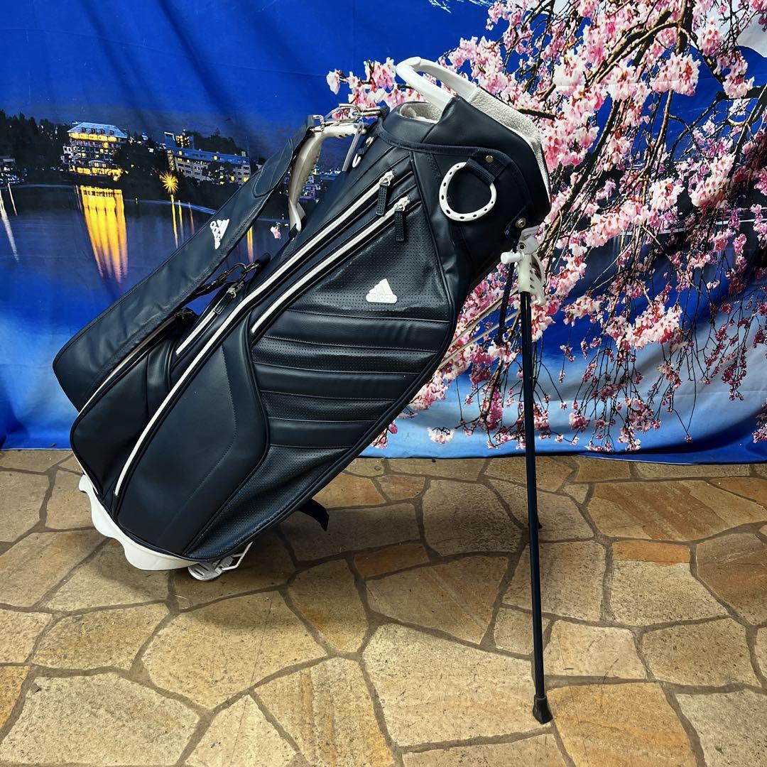寶BCー448キャディバッグ adidas 2.8Kg23Cm