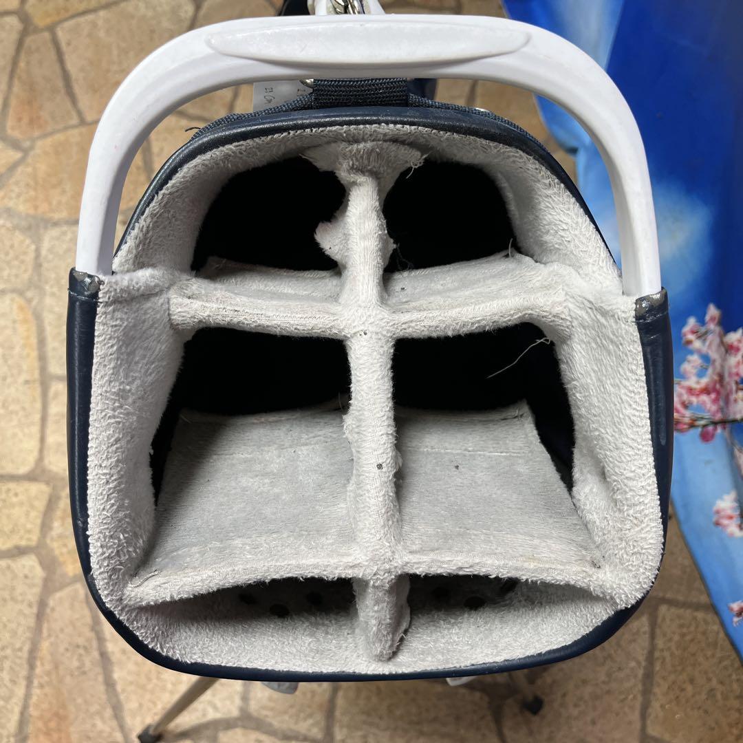 寶BCー448キャディバッグ adidas 2.8Kg23Cm