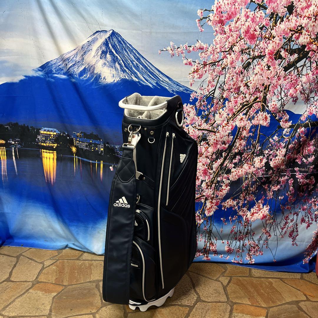 寶BCー448キャディバッグ adidas 2.8Kg23Cm