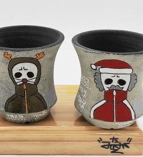 【値下げOK】ハイポットクリエイター阿萬2023Xmasバージョン限定鉢＋台座
