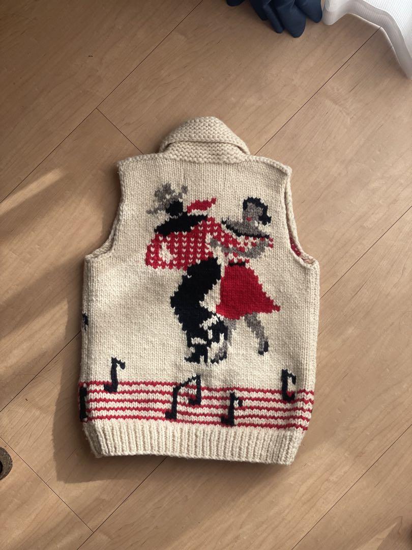 【超美品】Canadian Sweaterメンズウールベスト　サイズ36